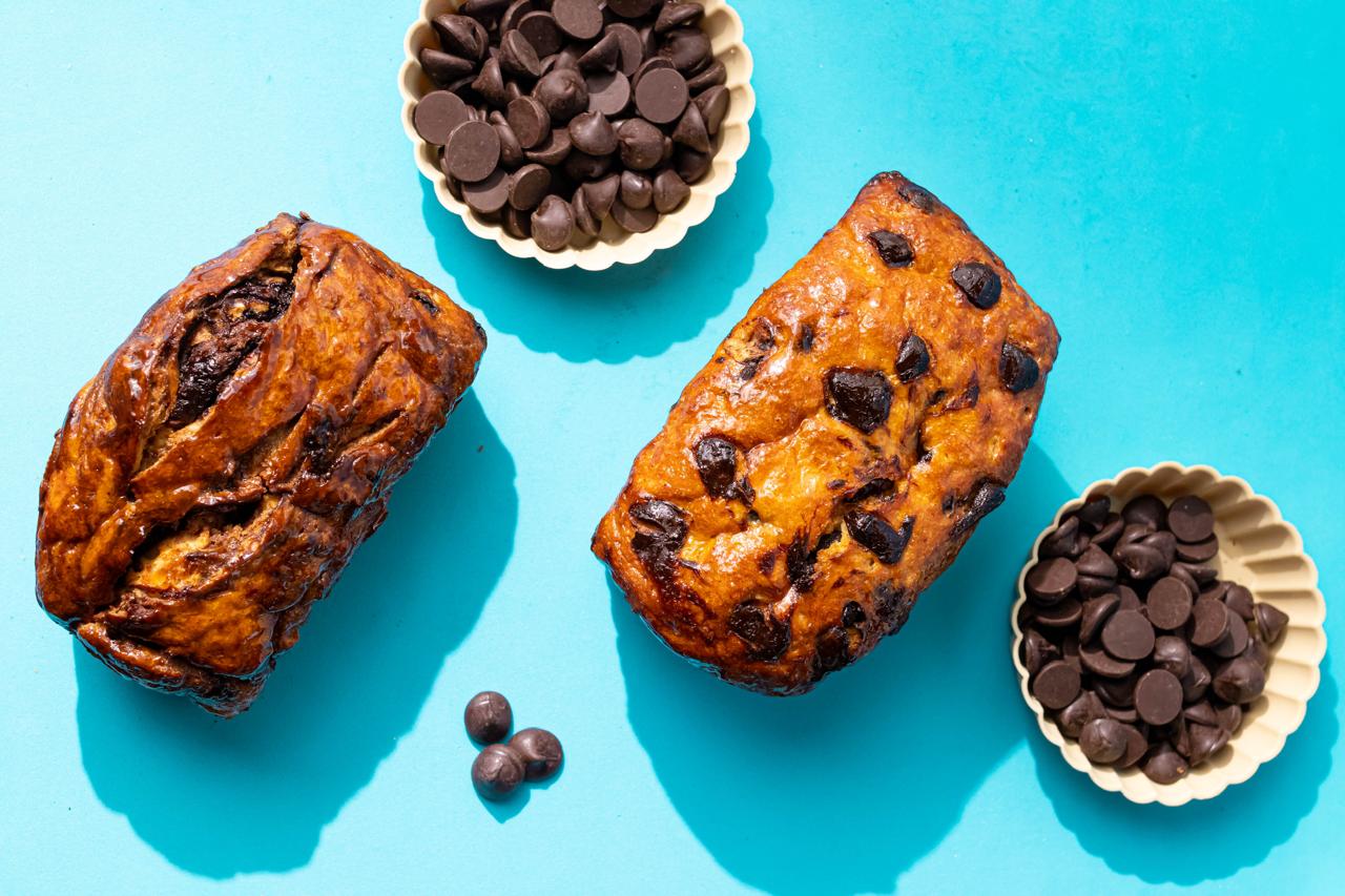 بريوش بصوص الشوكولاته(جلوتين فرى )