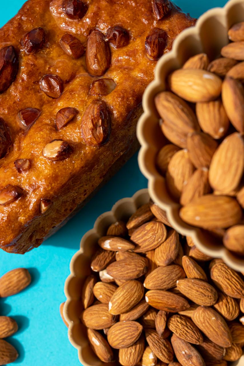 بريوش بكريمة اللوز(جلوتين فرى )