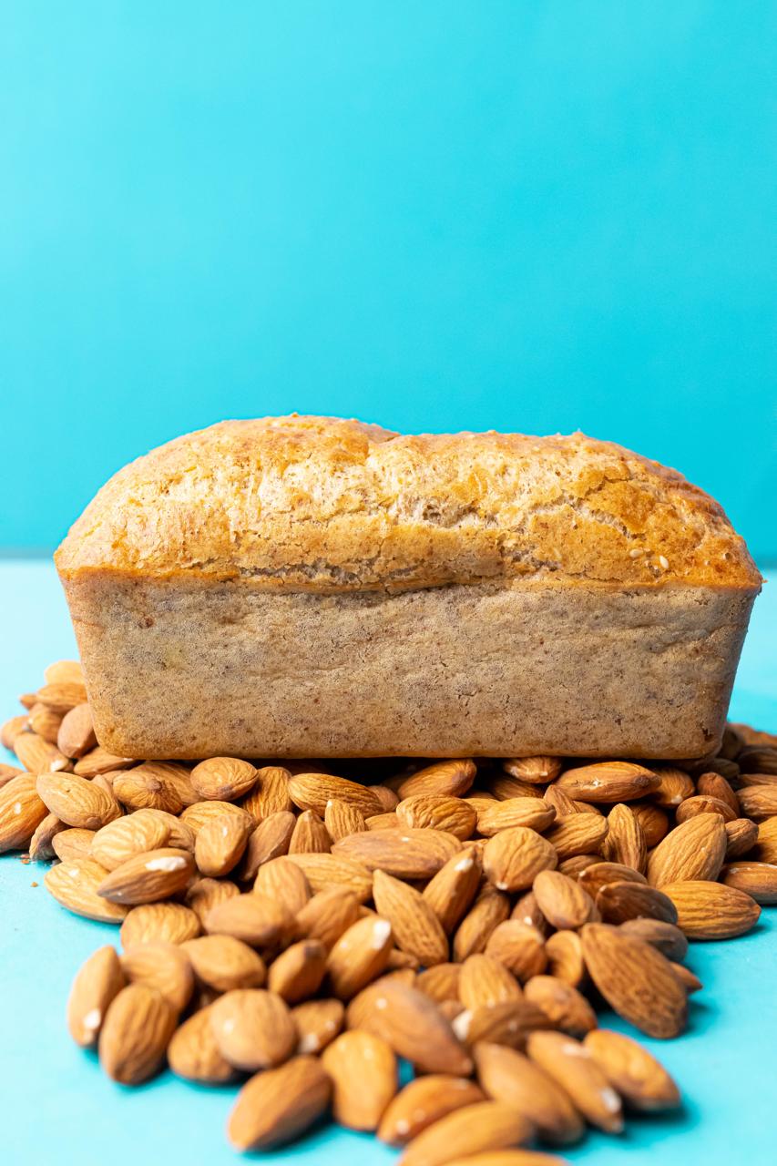 Almond flour toast (جلوتن فري) توست اللوز - بدقيق اللوز