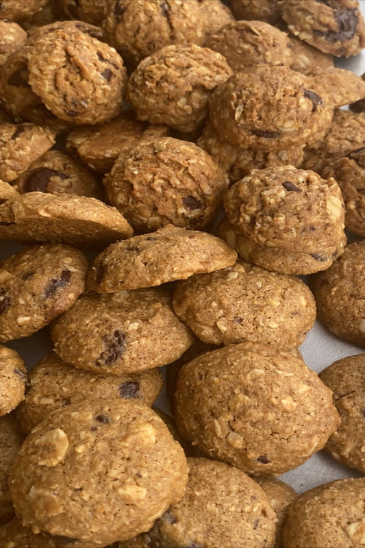 Hazelnut oats cookies  كوكيز الشوفان و البندق