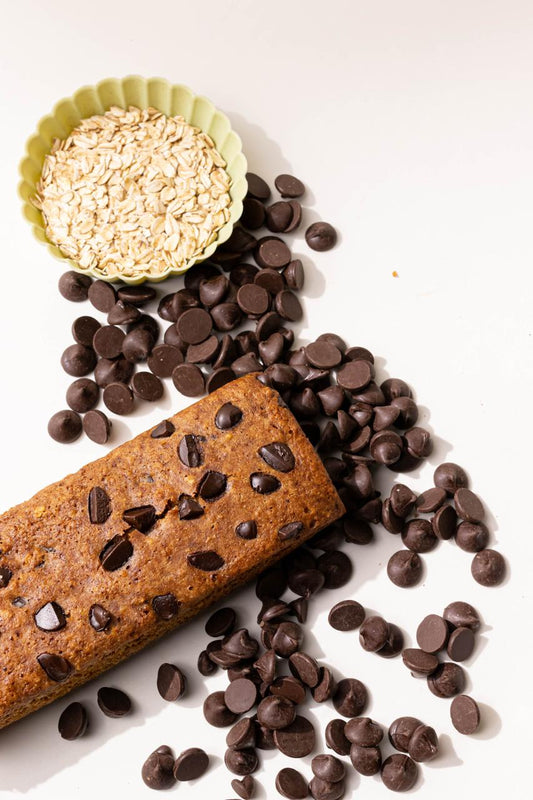 Chocolate chips oats cake كيك الشوفان بحبوب الشوكولاتة