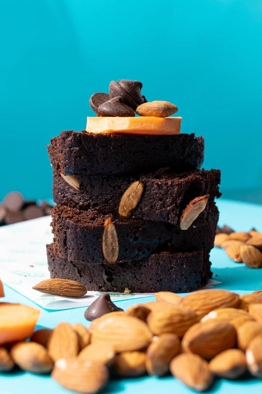 Gluten free sweet potatoes brownies(lactose free)  (براونيز بطاطا (جلوتين فري-لاكتوز فري