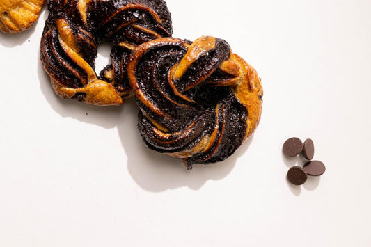 بريوش كريمة الشوكولاته(٣قطع )
